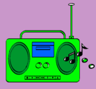 Dibujo Radio cassette 2 pintado por FFFFFFFFFFFFFF