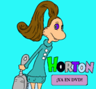 Dibujo Horton - Sally O'Maley pintado por karla Escobar m