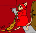 Dibujo La ratita presumida 1 pintado por AMALIA