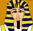 Dibujo Tutankamon pintado por jenniferrherera