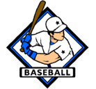 Dibujo Logo de béisbol pintado por diego