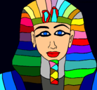 Dibujo Tutankamon pintado por Miguelaitex