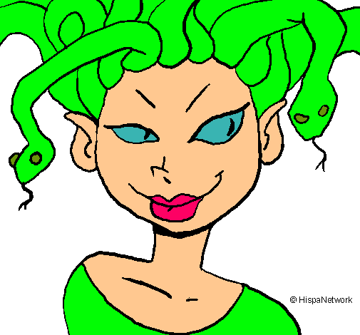 Mujer medusa