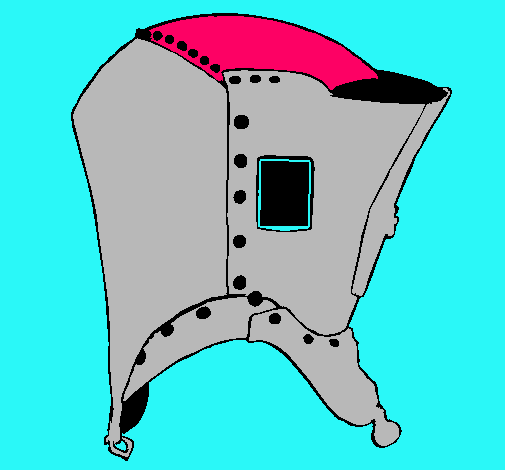 Casco de caballero