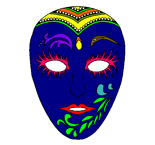 Dibujo Máscara pintado por Rubenikis