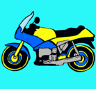Dibujo Motocicleta pintado por agus