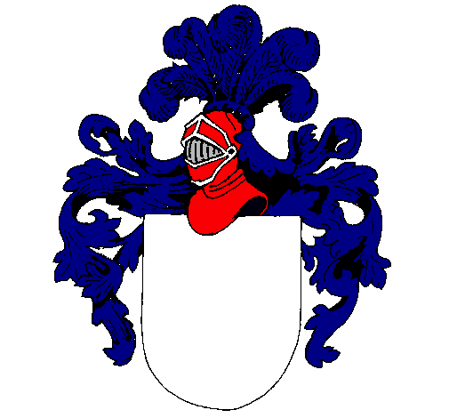 Escudo de armas y casco