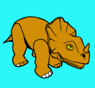 Dibujo Triceratops II pintado por RICHAR