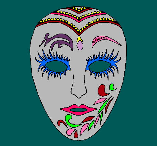 Dibujo Máscara pintado por Hugo05