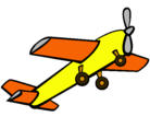 Dibujo Avión de juguete pintado por Josedani