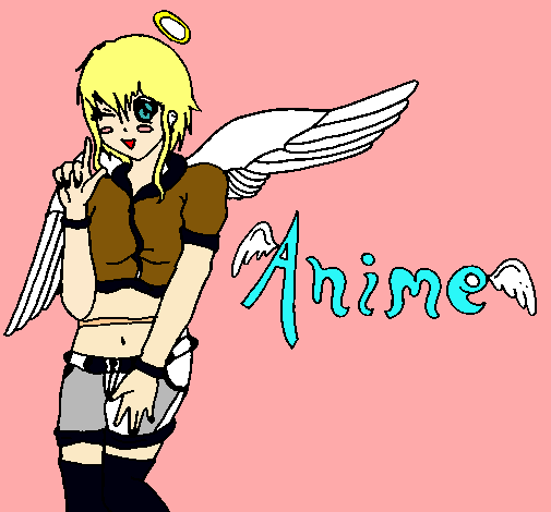 Dibujo Anime pintado por Aneii12