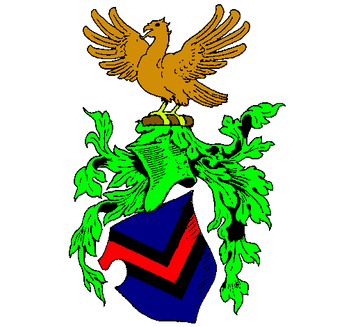 Escudo de armas y aguila 