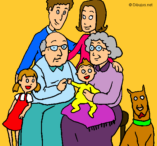 Dibujo Familia pintado por JIMENAVASQ