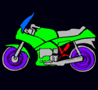 Dibujo Motocicleta pintado por eddy