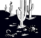 Dibujo Desierto pintado por vetoven