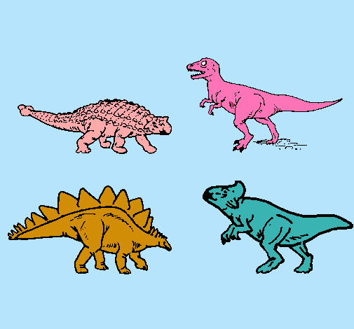 Dinosaurios de tierra