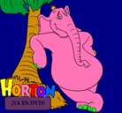 Dibujo Horton pintado por carlamaria