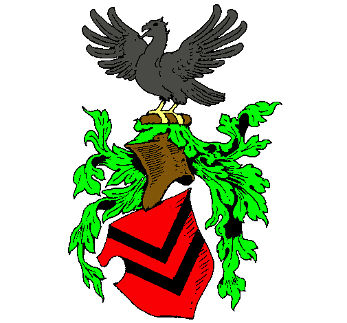 Escudo de armas y aguila 