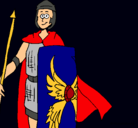 Dibujo Soldado romano II pintado por yitop