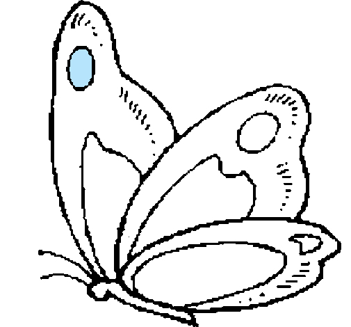 Dibujo Mariposa pintado por gerinel