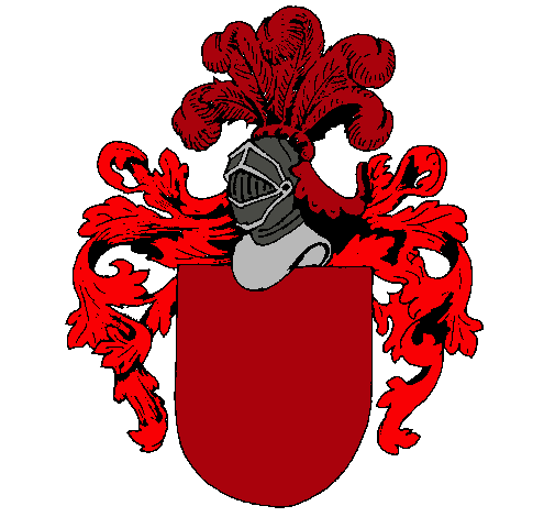 Escudo de armas y casco