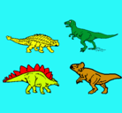 Dibujo Dinosaurios de tierra pintado por NATALIAGU