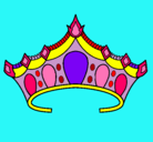 Dibujo Tiara pintado por alyna_bela