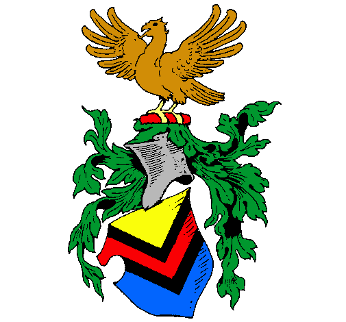 Escudo de armas y aguila 