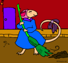 Dibujo La ratita presumida 8 pintado por yorya