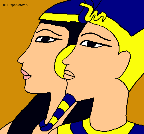 Ramsés y Nefertiti