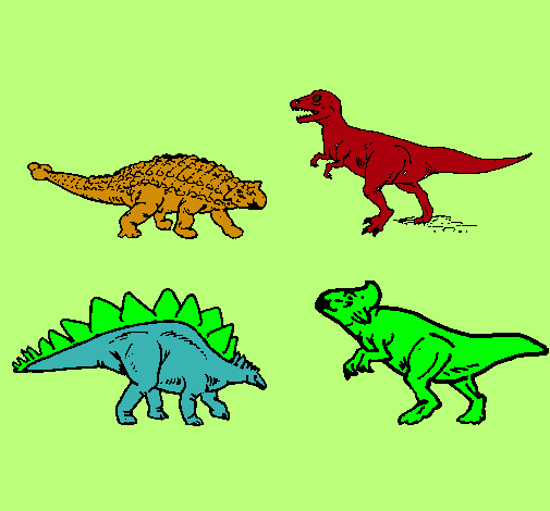 Dinosaurios de tierra