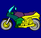 Dibujo Motocicleta pintado por uriel