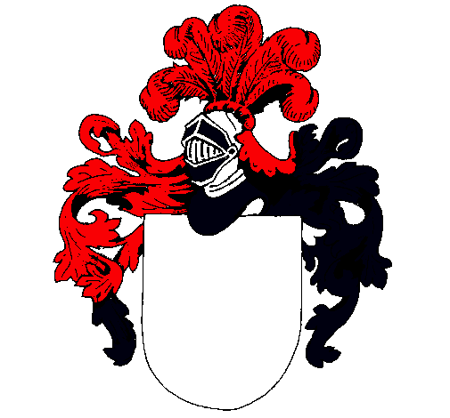 Escudo de armas y casco