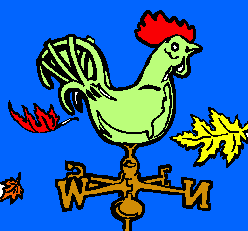 Veletas y gallo