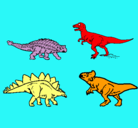 Dibujo Dinosaurios de tierra pintado por Benjamincito