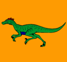 Dibujo Velociraptor pintado por sabri