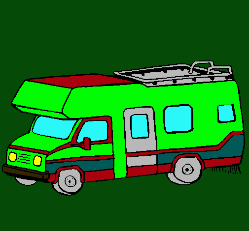 Dibujo Caravana pintado por danyman7