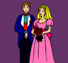 Dibujo Marido y mujer III pintado por osvaldo