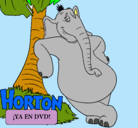 Dibujo Horton pintado por Karolina
