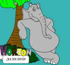 Dibujo Horton pintado por edson