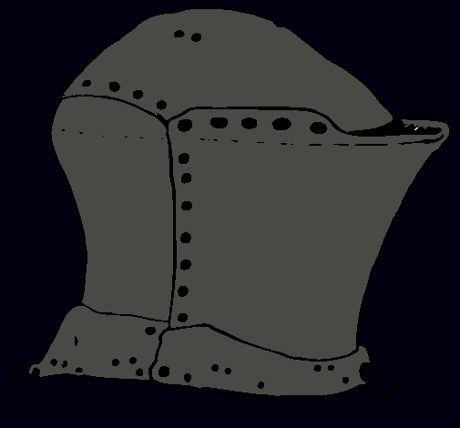 Casco de caballero