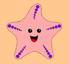 Dibujo Estrella de mar pintado por karen 