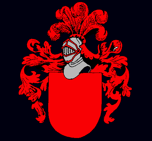 Escudo de armas y casco