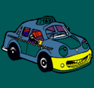 Dibujo Herbie Taxista pintado por fabiola