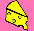 Dibujo Queso pintado por acehknptwy