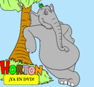 Dibujo Horton pintado por zarai