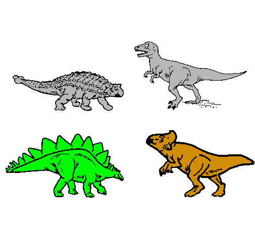 Dinosaurios de tierra