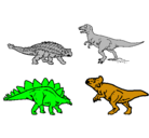 Dibujo Dinosaurios de tierra pintado por Jeremy
