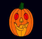 Dibujo Calabaza pintado por apita