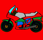 Dibujo Motocicleta pintado por TENGO9ANocosaoe